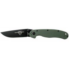 Ніж Ontario Knife RAT II D2 BB OD Green