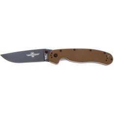 Ніж Ontario Knife RAT I AUS-8 BB Coyote Brown
