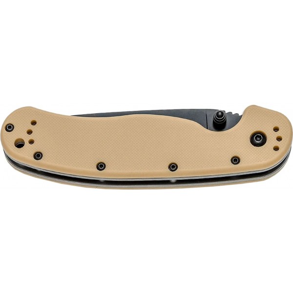 Ніж Ontario Knife RAT I AUS-8 BB Desert Tan