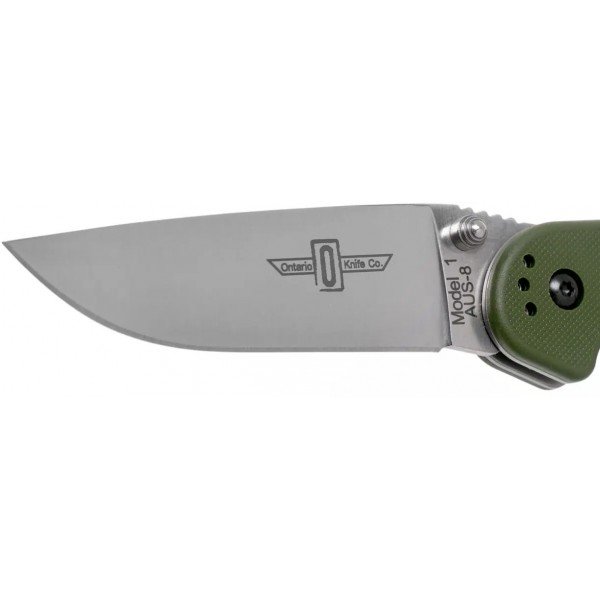 Ніж Ontario Knife RAT I AUS-8 Foliage Green