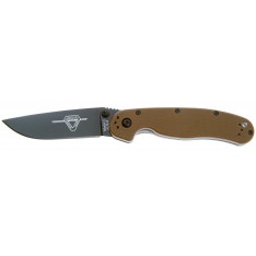 Ніж Ontario Knife RAT II AUS-8 BB Coyote Brown