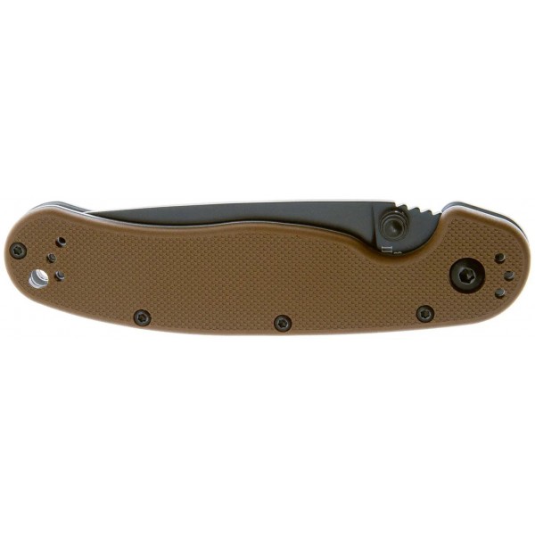 Ніж Ontario Knife RAT II AUS-8 BB Coyote Brown