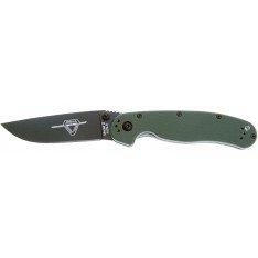 Ніж Ontario Knife RAT II AUS-8 BB OD Green