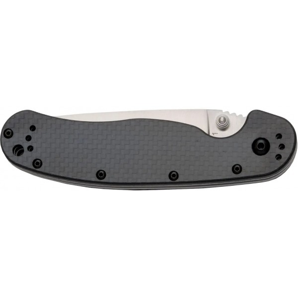 Нож Ontario Knife RAT I D2 Carbon Fiber Black