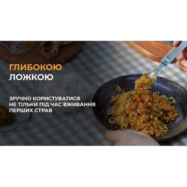 Набор столовых приборов Roxon C1S 3 in1 (ложка, вилка, нож), нержавеющая сталь.