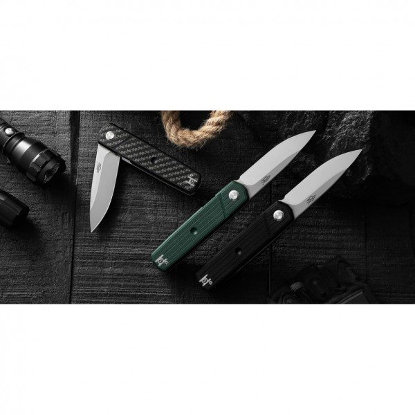 Нiж складаний Firebird FH927-CF чорний карбон