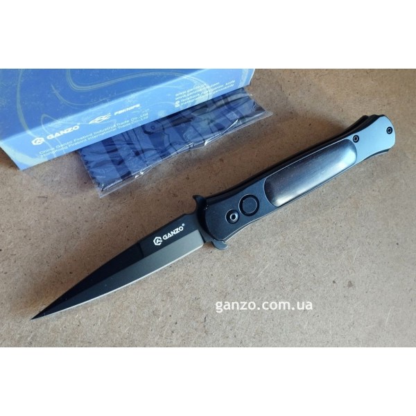 Ніж складаний Ganzo G707B чорний