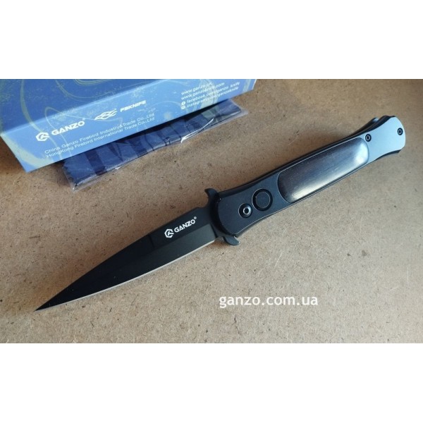 Ніж складаний Ganzo G707B чорний