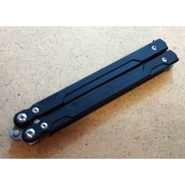 Нiж-метелик (балiсонг) Ganzo G766-BK