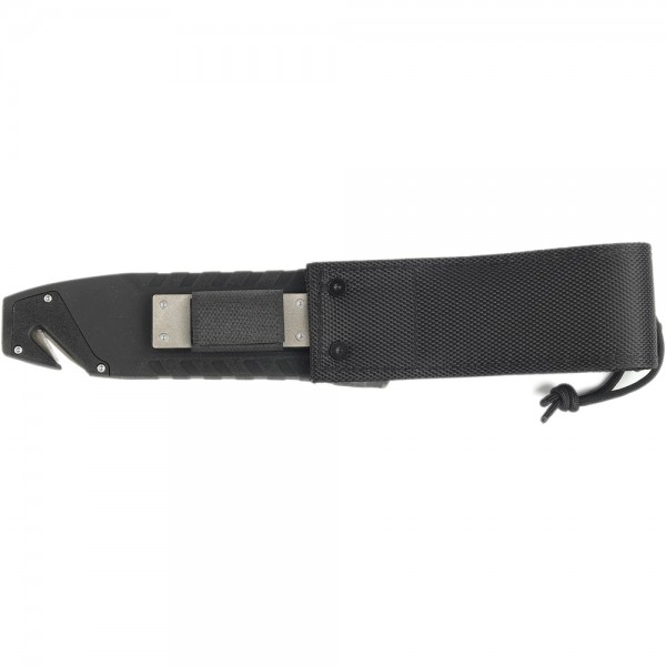 Ніж Ganzo G8012V2-BK чорний (G8012V2-BK) з паракордом 