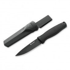 Ніж Ganzo G806BW-BK чорний з чохлом