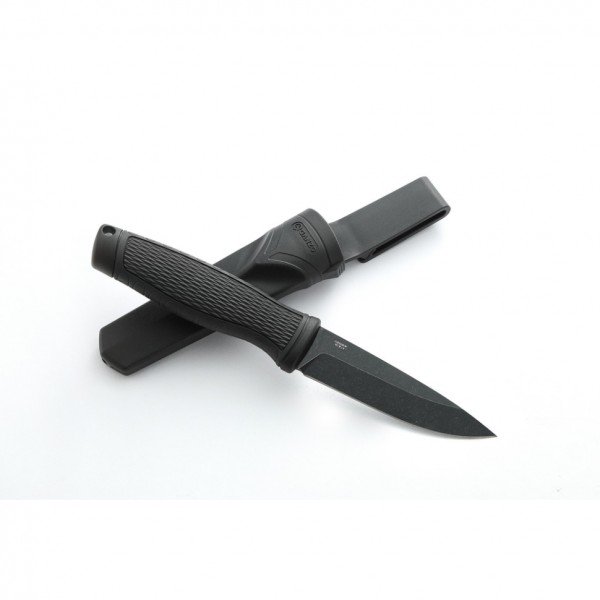 Нож Ganzo G806BW-BK черный с чехлом
