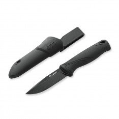 Ніж Ganzo G807BW-BK чорний з чохлом