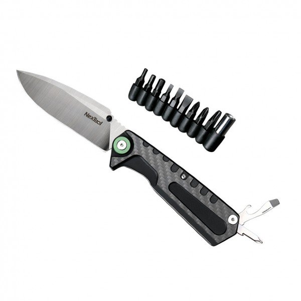 Багатофункціональний ніж Xiaomi NexTool 3 в 1 NE20021 Black (6945064210863) 