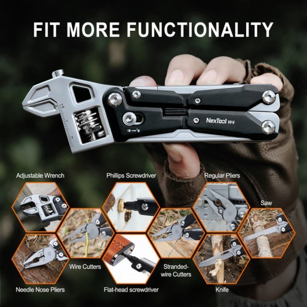 Мультитул NexTool Wrench W4