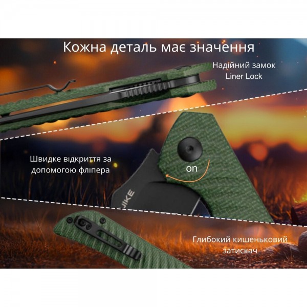 Ніж складаний Ruike P123-MG