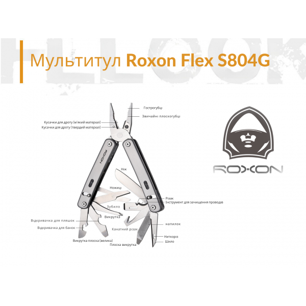 Мультитул Roxon Flex S804