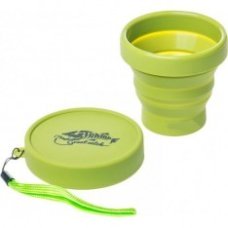 Стакан складаний силіконовий з кришкою 180мл Tramp UTRC-083, olive