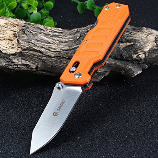 Нож Ganzo G735-OR, оранжевый
