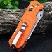 Нож Ganzo G735-OR, оранжевый