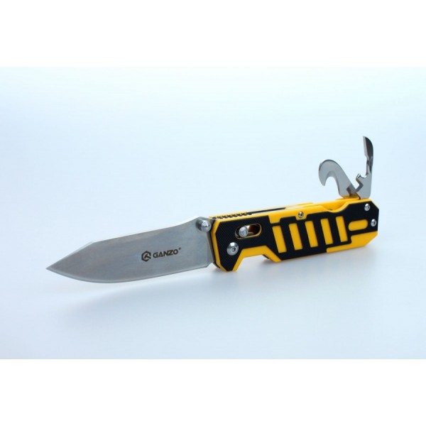 Ніж Ganzo G735-YB, чорно-жовтий