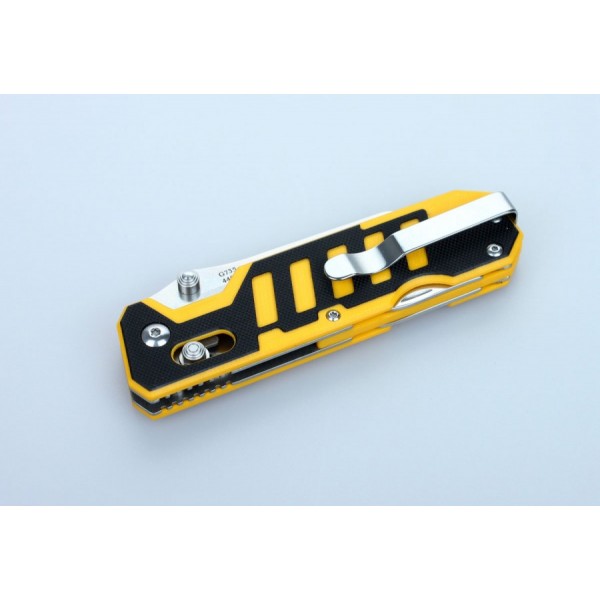 Ніж Ganzo G735-YB, чорно-жовтий