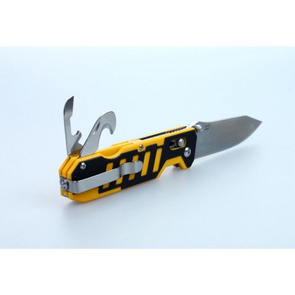 Ніж Ganzo G735-YB, чорно-жовтий