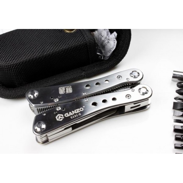 Мультитул Ganzo G201H + набір біт, чохол