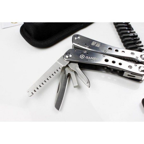 Мультитул Ganzo G201H + набор бит, чехол