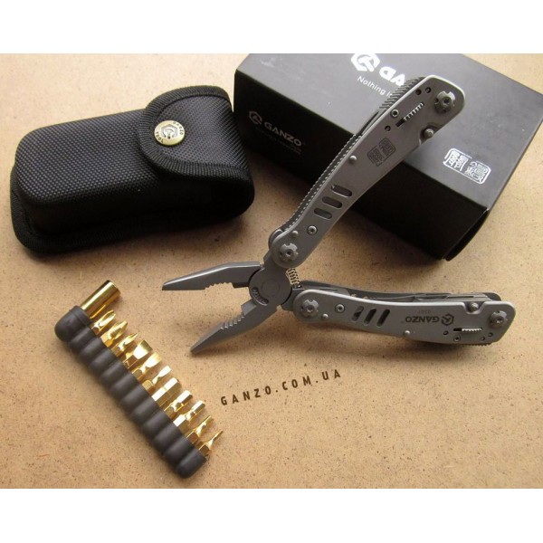 Мультитул Ganzo G301 + набір біт, чохол 
