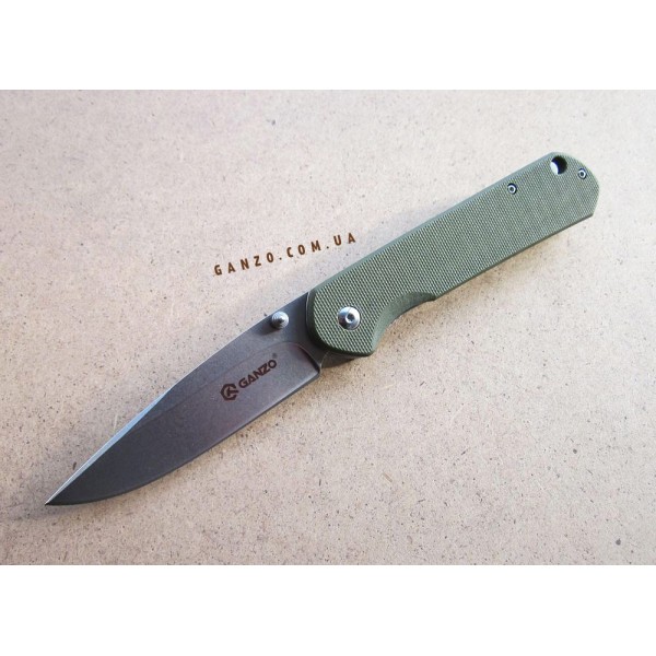 Нож Ganzo G6801-GR, зеленый