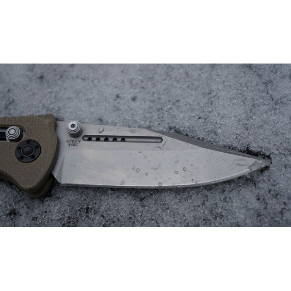 Ніж Ganzo G702-Y жовтий(пісочний)