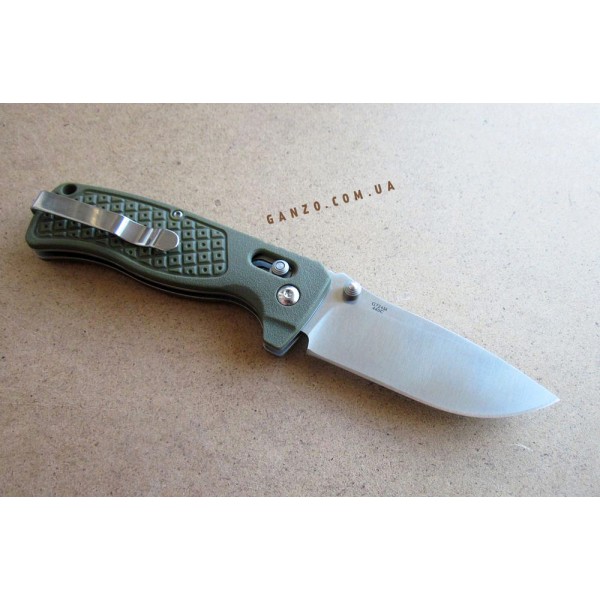 Ніж Ganzo G724M, чорний, зелений