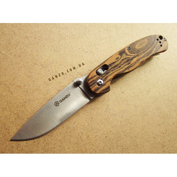 Ніж Ganzo G727M-W1, дерево