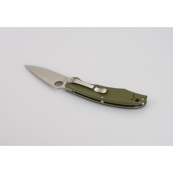 Нож Ganzo G732, зеленый, черный, оранжевый