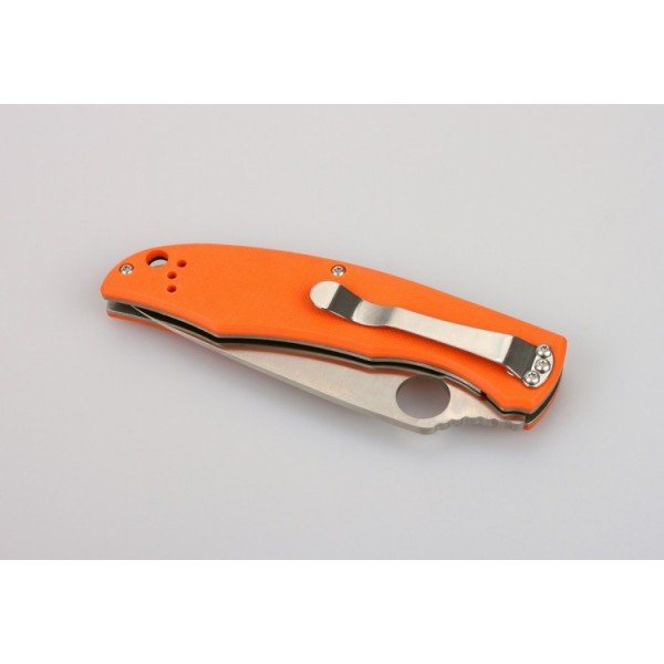 Ніж Ganzo G732, зелений, чорний, помаранчевий