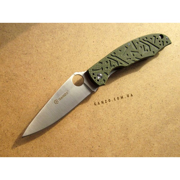 Ніж Ganzo G7321 помаранчевий, зелений