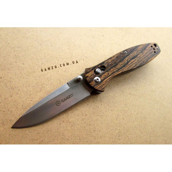 Ніж Ganzo G738-W1, дерево