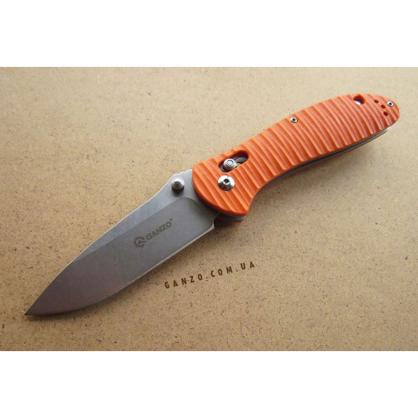 Ніж Ganzo G7392P помаранчевий 