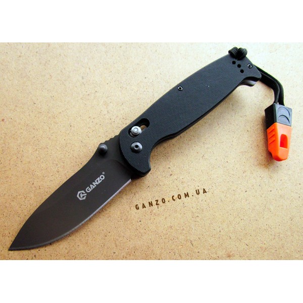 Ніж Ganzo G7413-WS, чорний