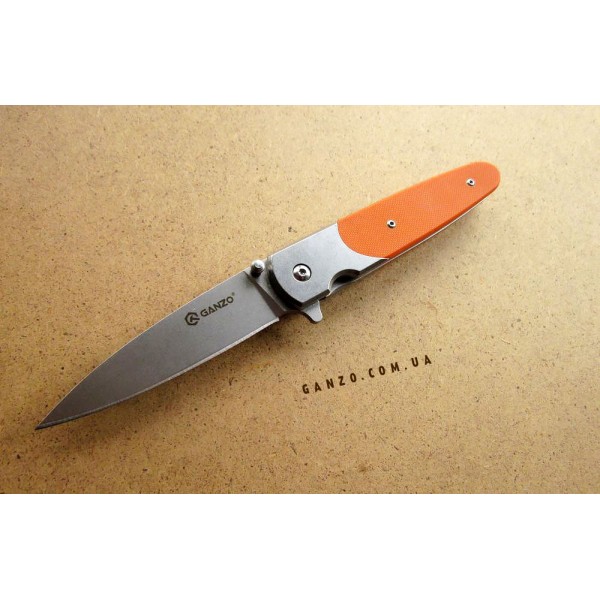 Нож Ganzo G743-1, оранжевый