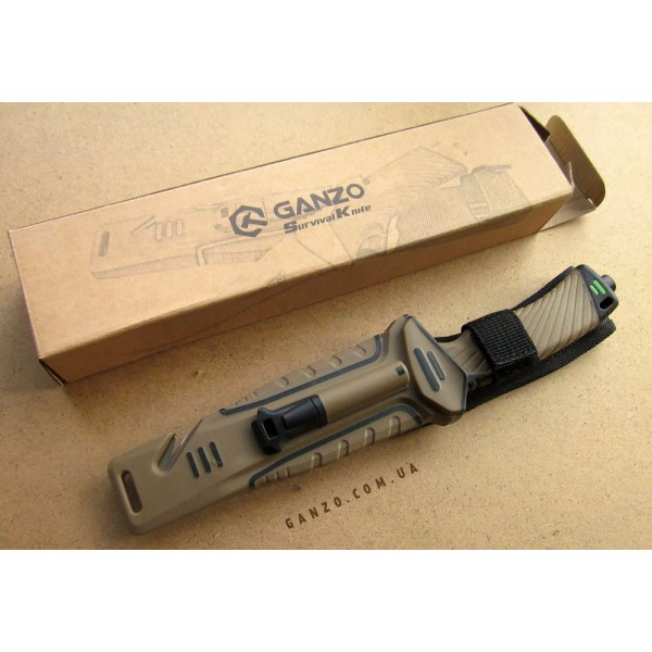 Ніж Ganzo G8012-DY, коричневий