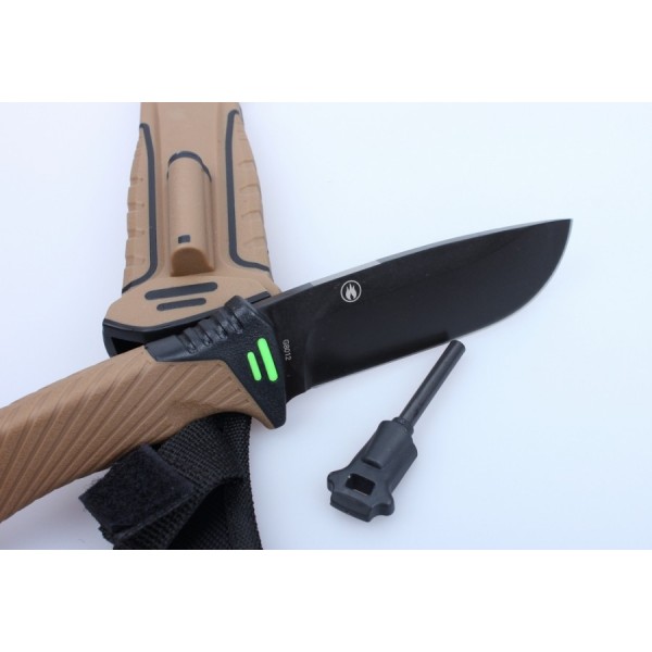 Ніж Ganzo G8012-DY, коричневий