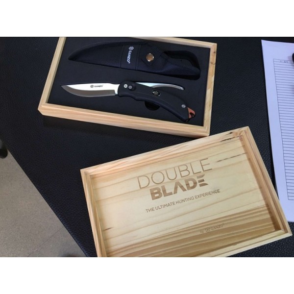 Ніж Ganzo G802 (чорний, помаранчевий)