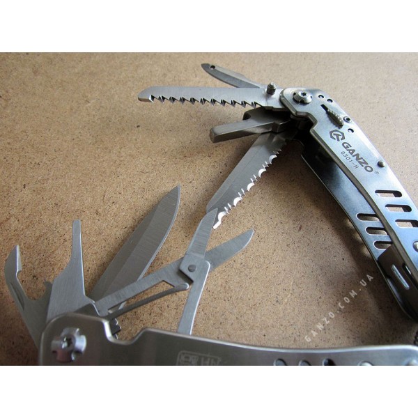 Мультитул Ganzo G301H + набір біт, чохол 