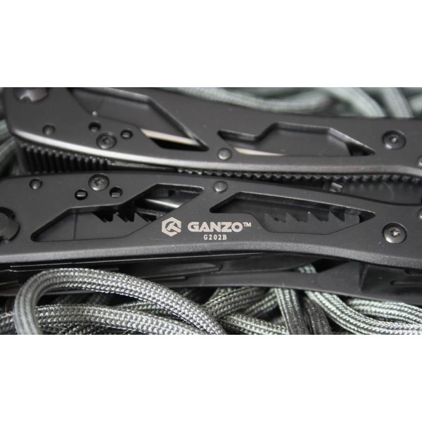 Мультитул Ganzo G202B + набір біт, чохол  