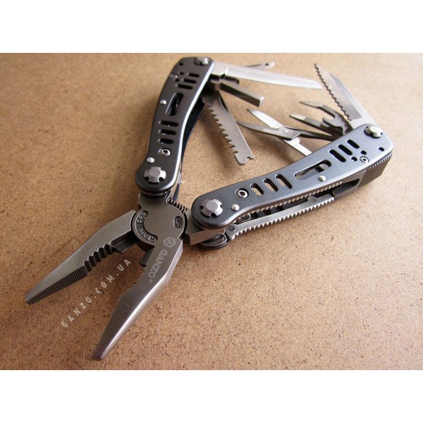 Мультитул Ganzo G203 + набір біт, чохол 