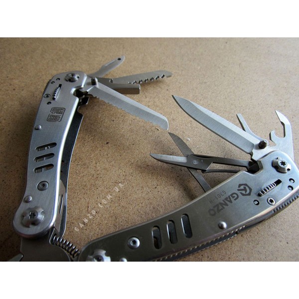 Мультитул Ganzo G301H + набір біт, чохол 