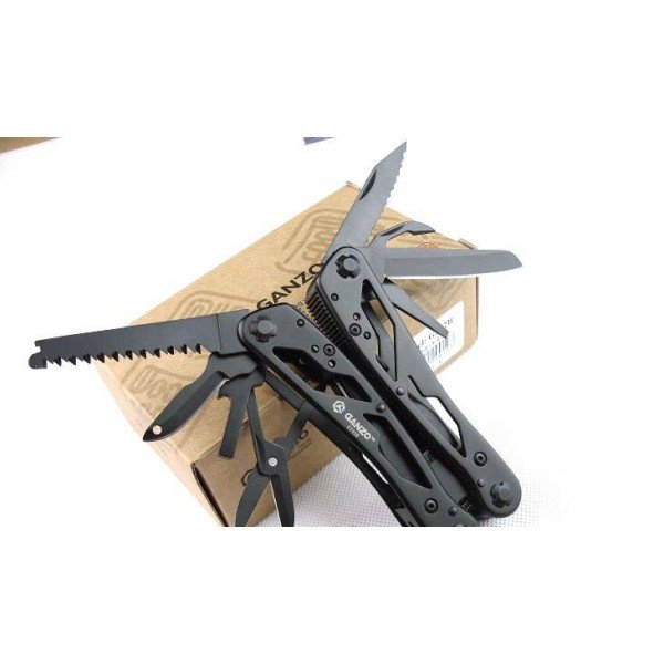 Мультитул Ganzo G202B + набір біт, чохол  