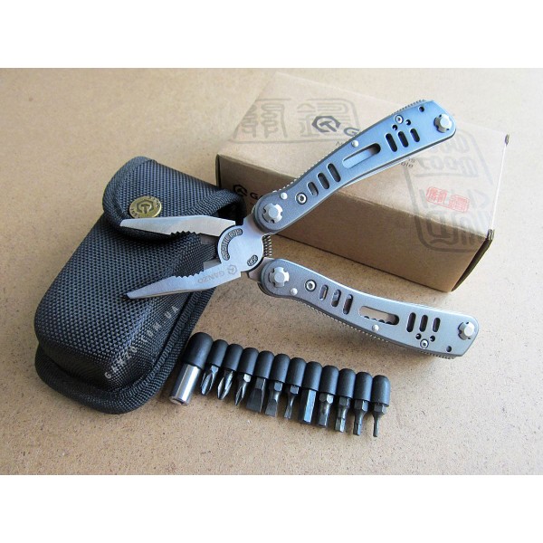 Мультитул Ganzo G203 + набір біт, чохол 